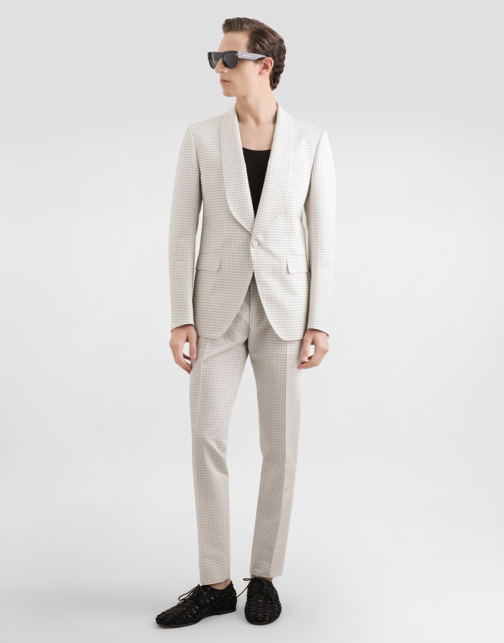 丝毛混纺单排扣夹克2