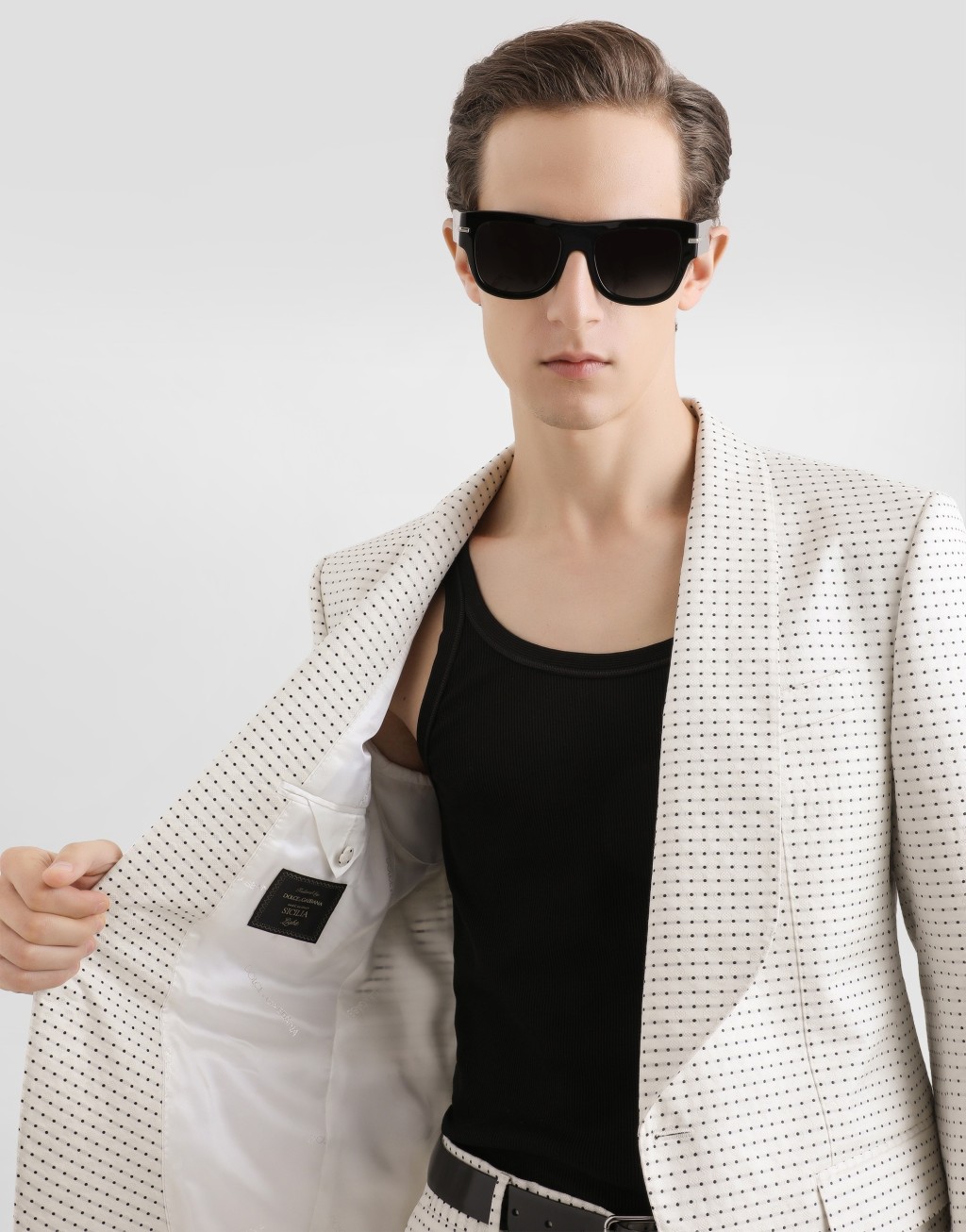 丝毛混纺单排扣夹克6