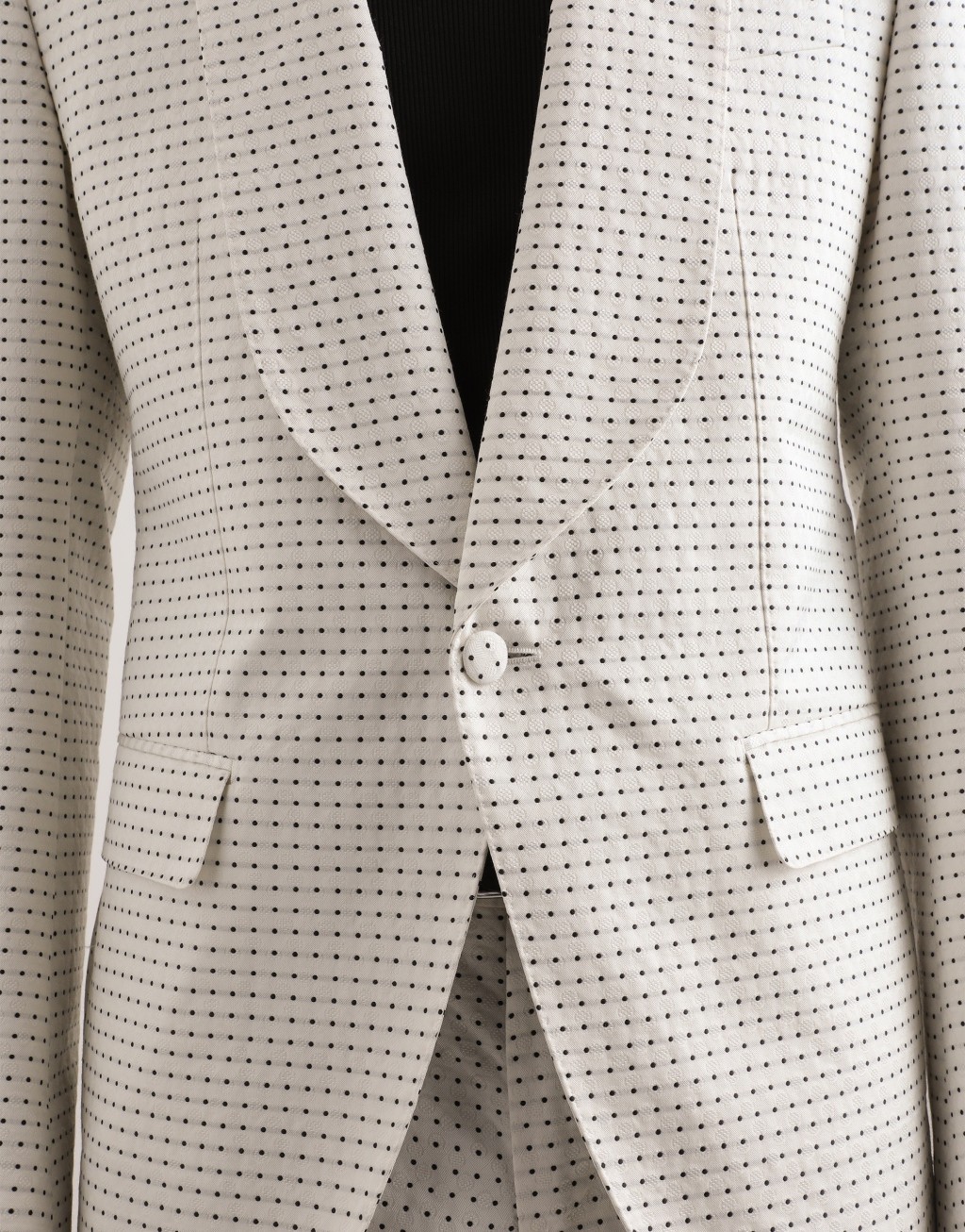 丝毛混纺单排扣夹克5