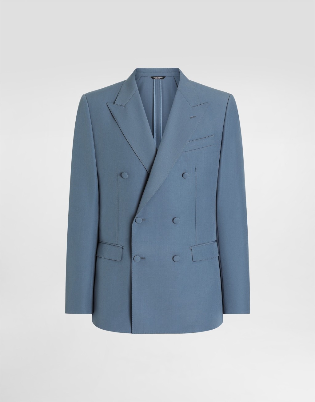 羊毛府绸双排扣夹克1