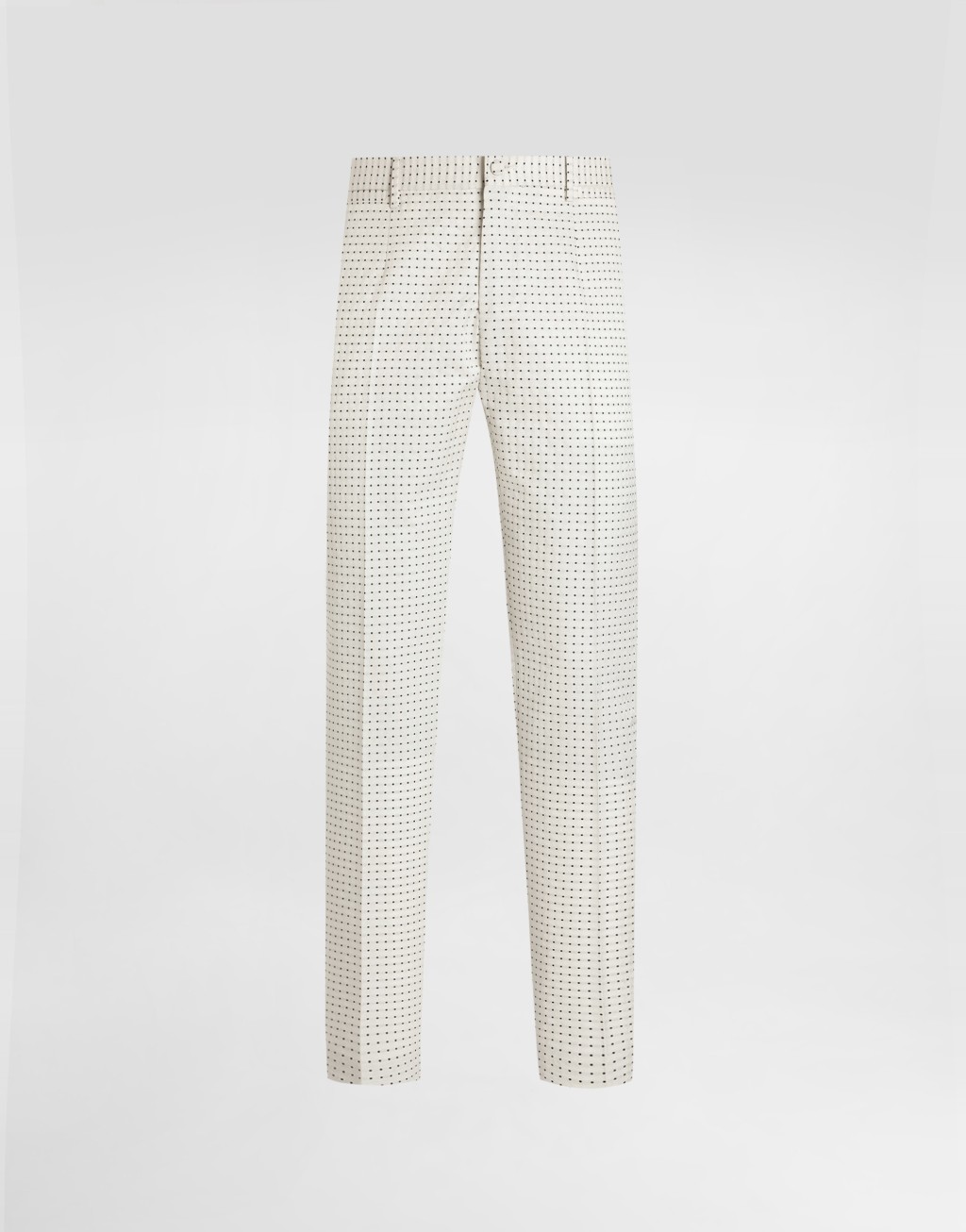 微型图案提花长裤1