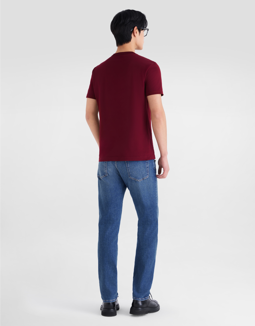 拼贴装饰牛仔长裤3