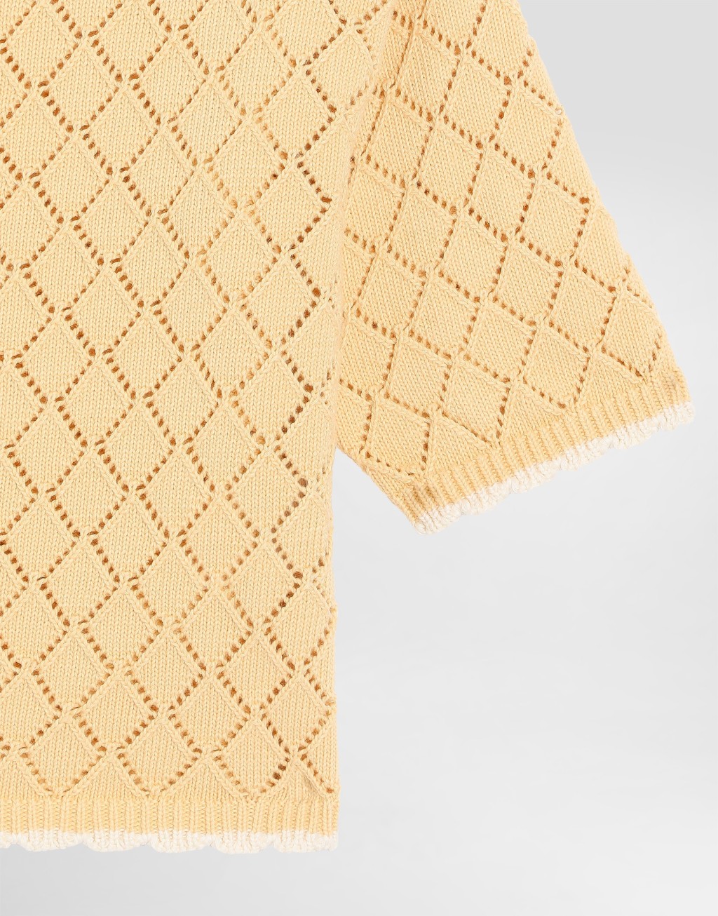 棉质套头衫 菱形图案4