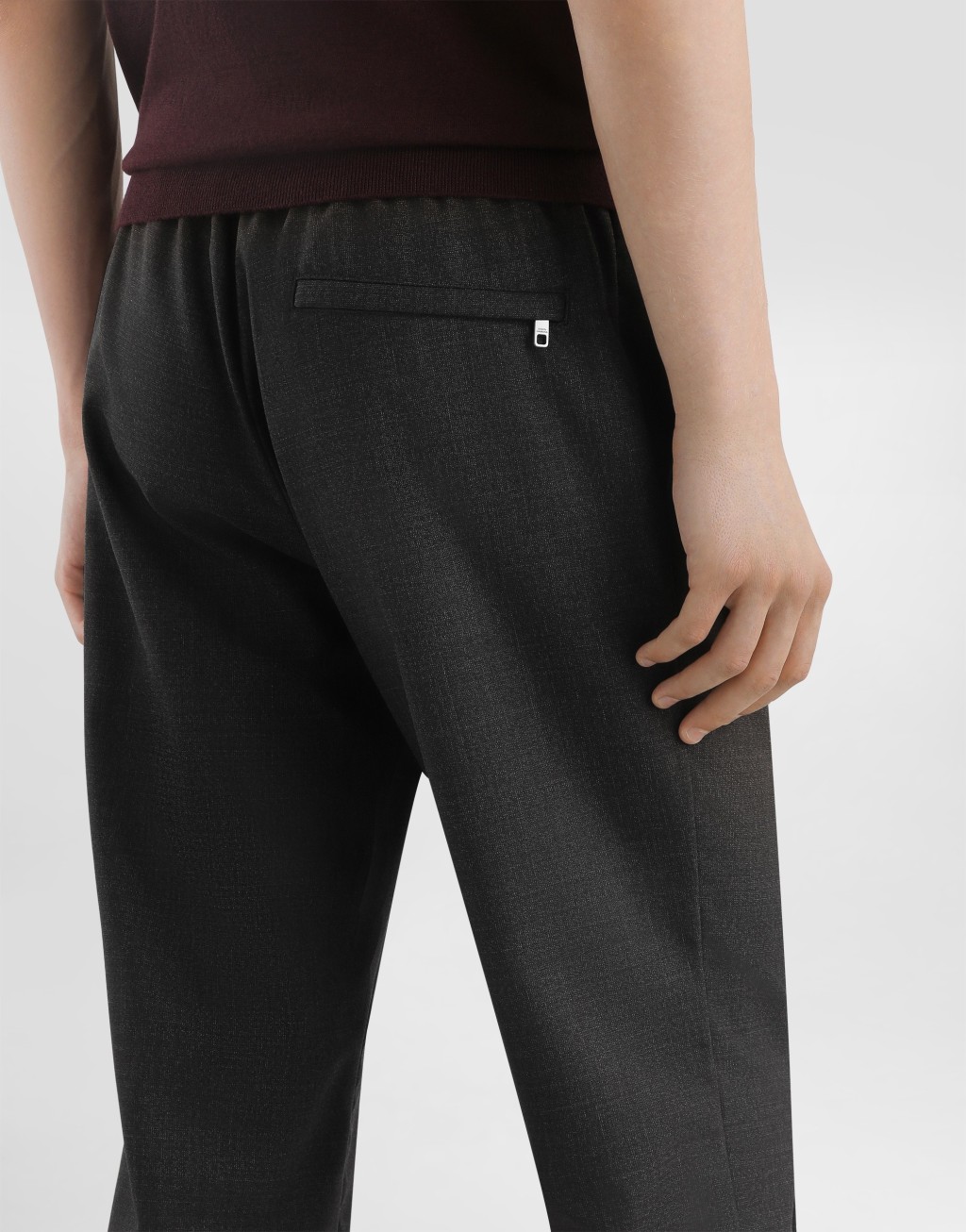 羊毛华达呢长裤5