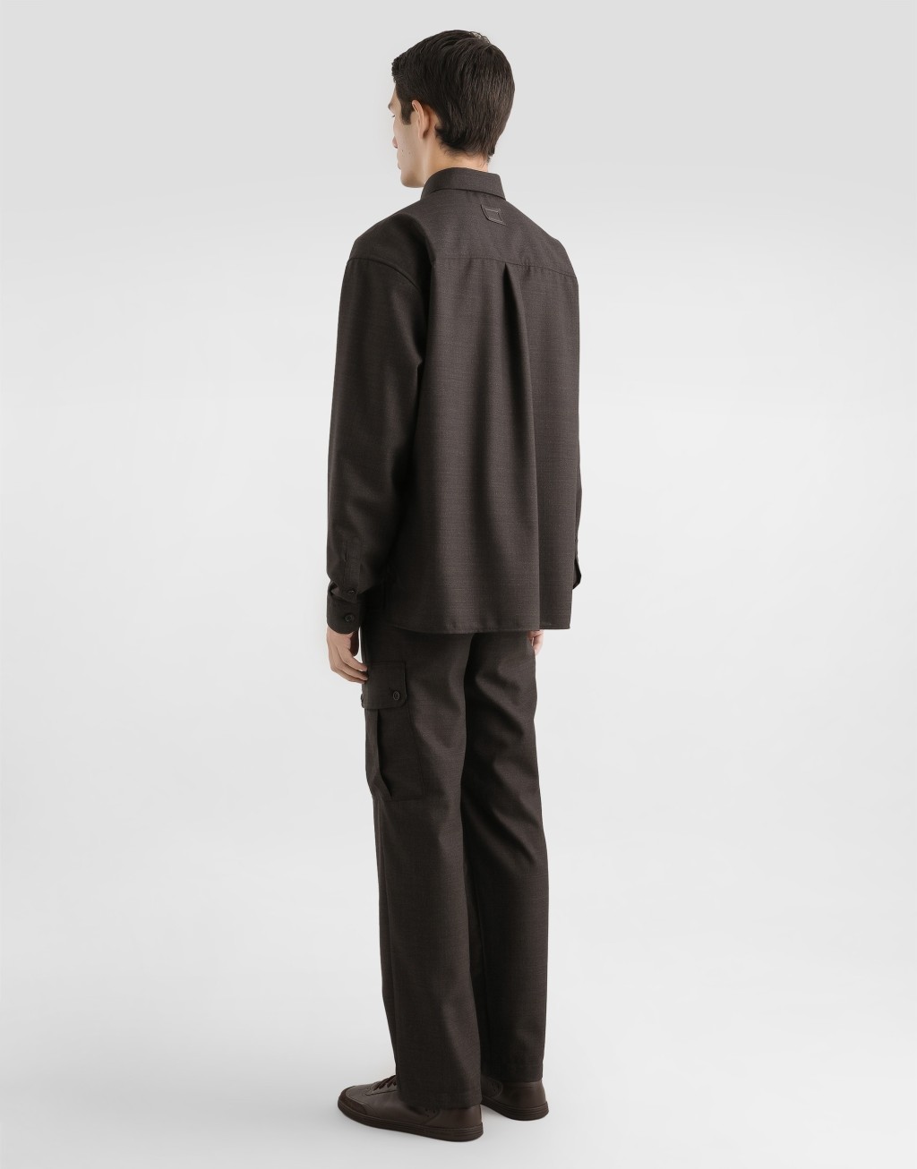 初剪羊毛帆布衬衫3