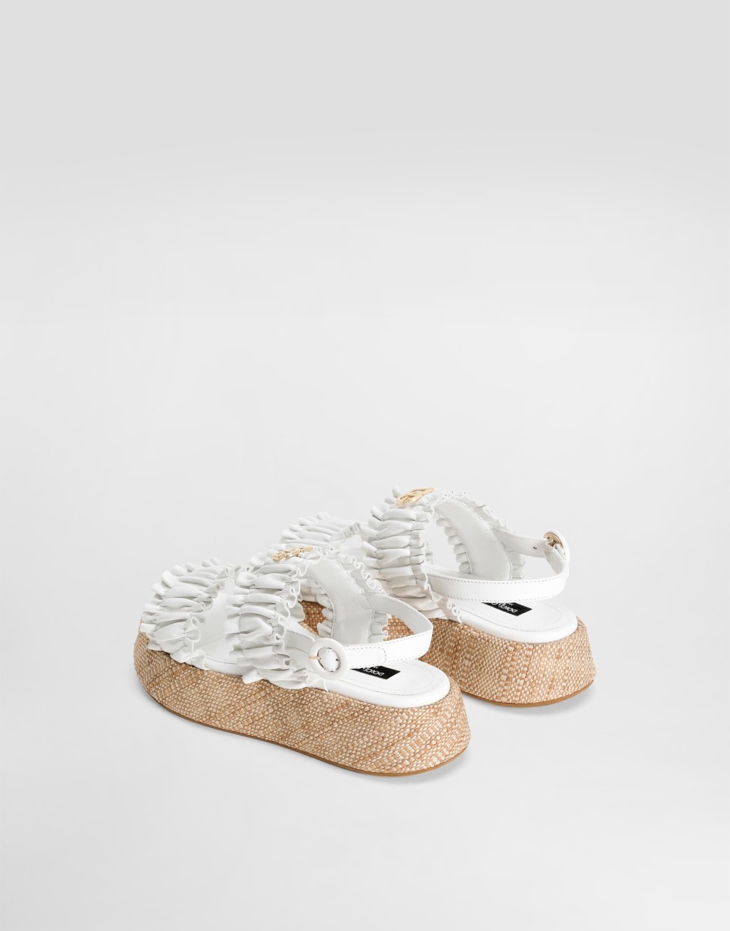 纳帕皮革楔形跟凉鞋3