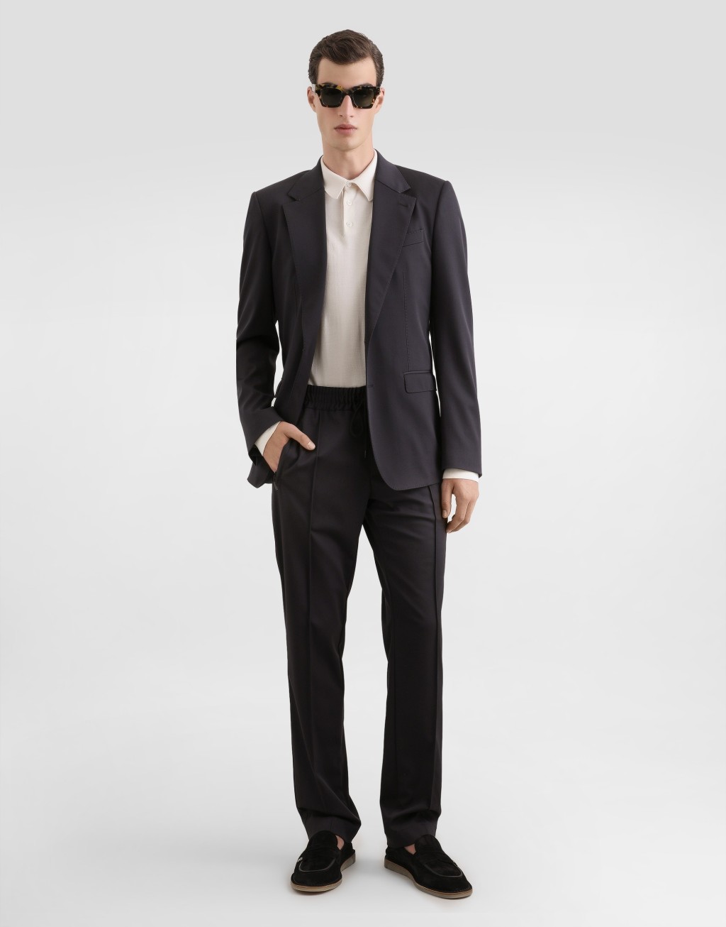 羊毛帆布慢跑长裤2