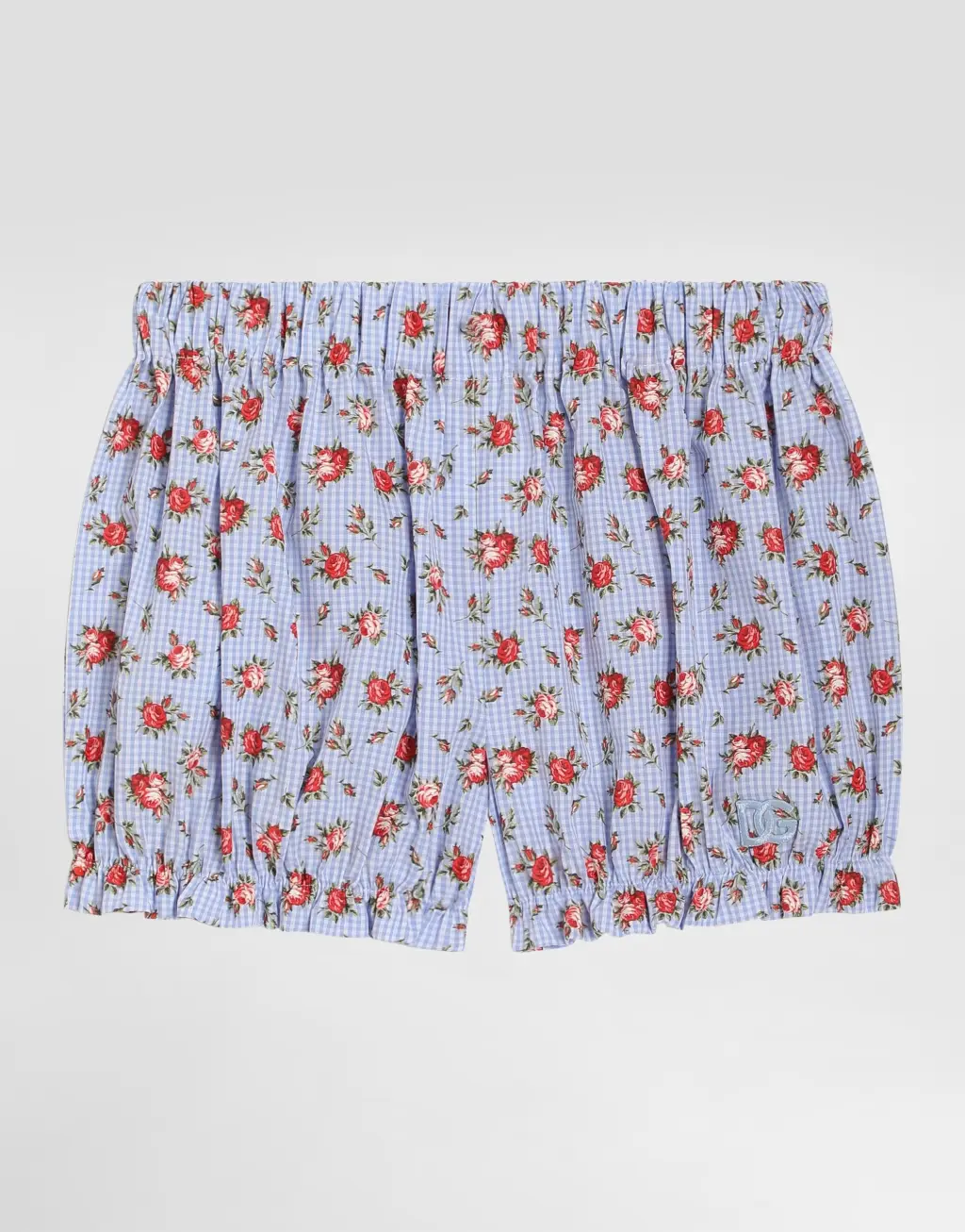 短裤 府绸 小玫瑰印花