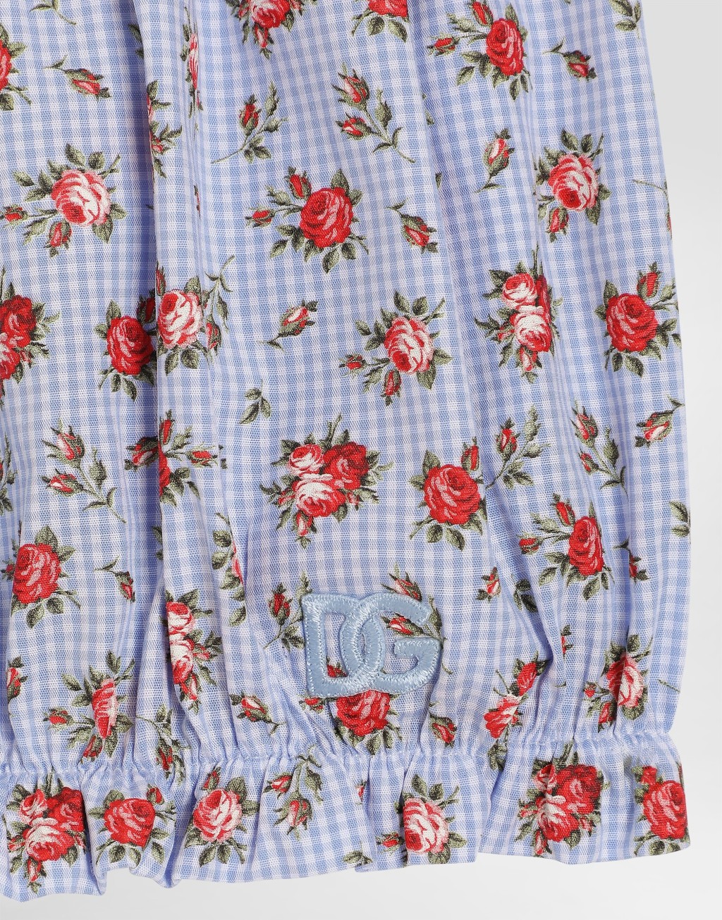 短裤 府绸 小玫瑰印花3