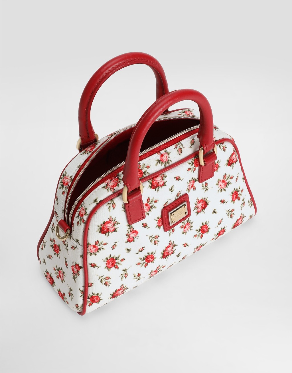 手提包 尼龙 小玫瑰印花4