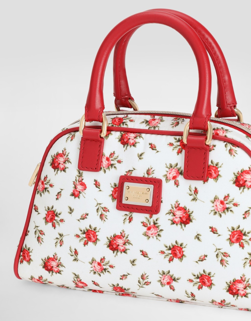 手提包 尼龙 小玫瑰印花5