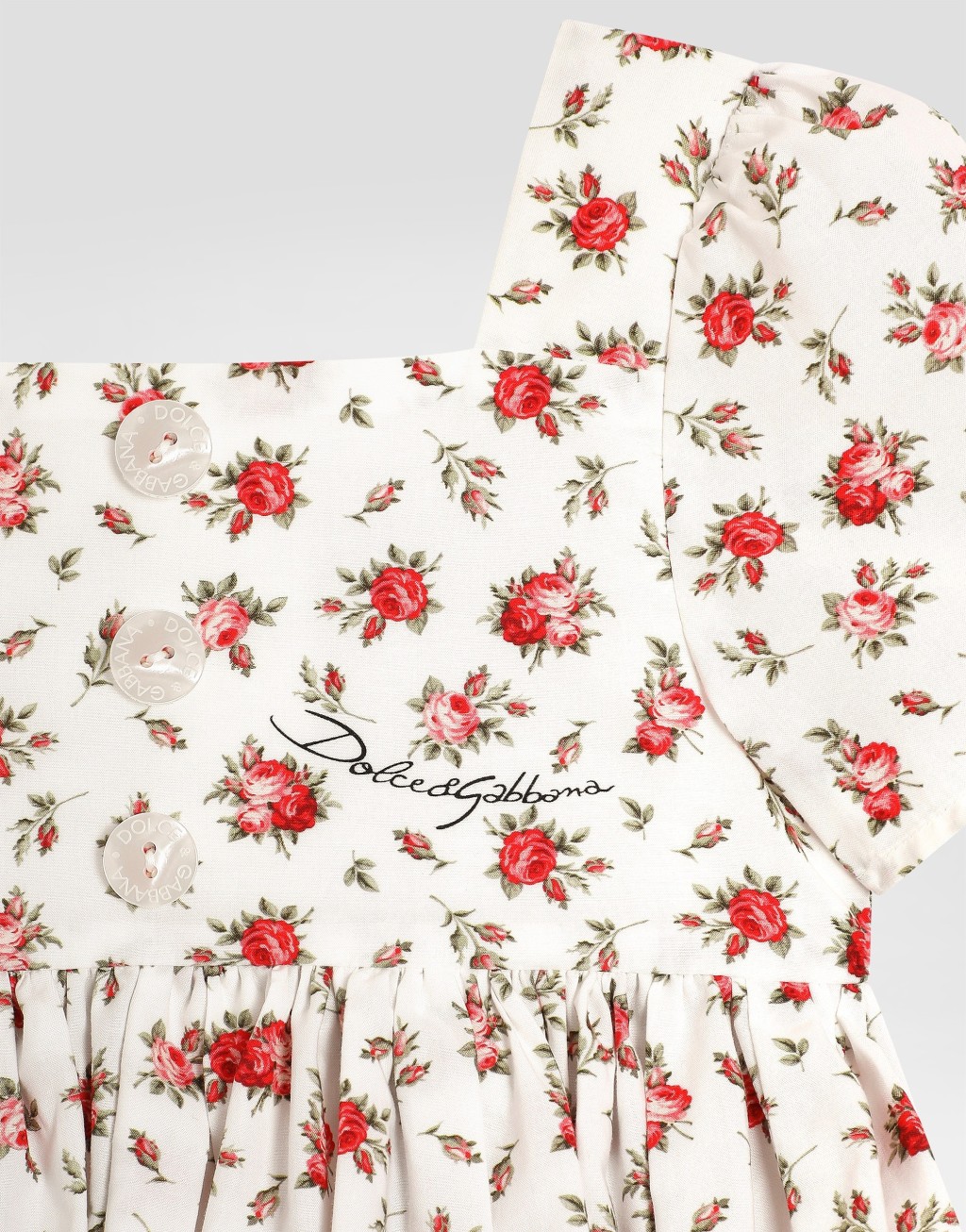 迷你府绸小玫瑰印花连衣裙4