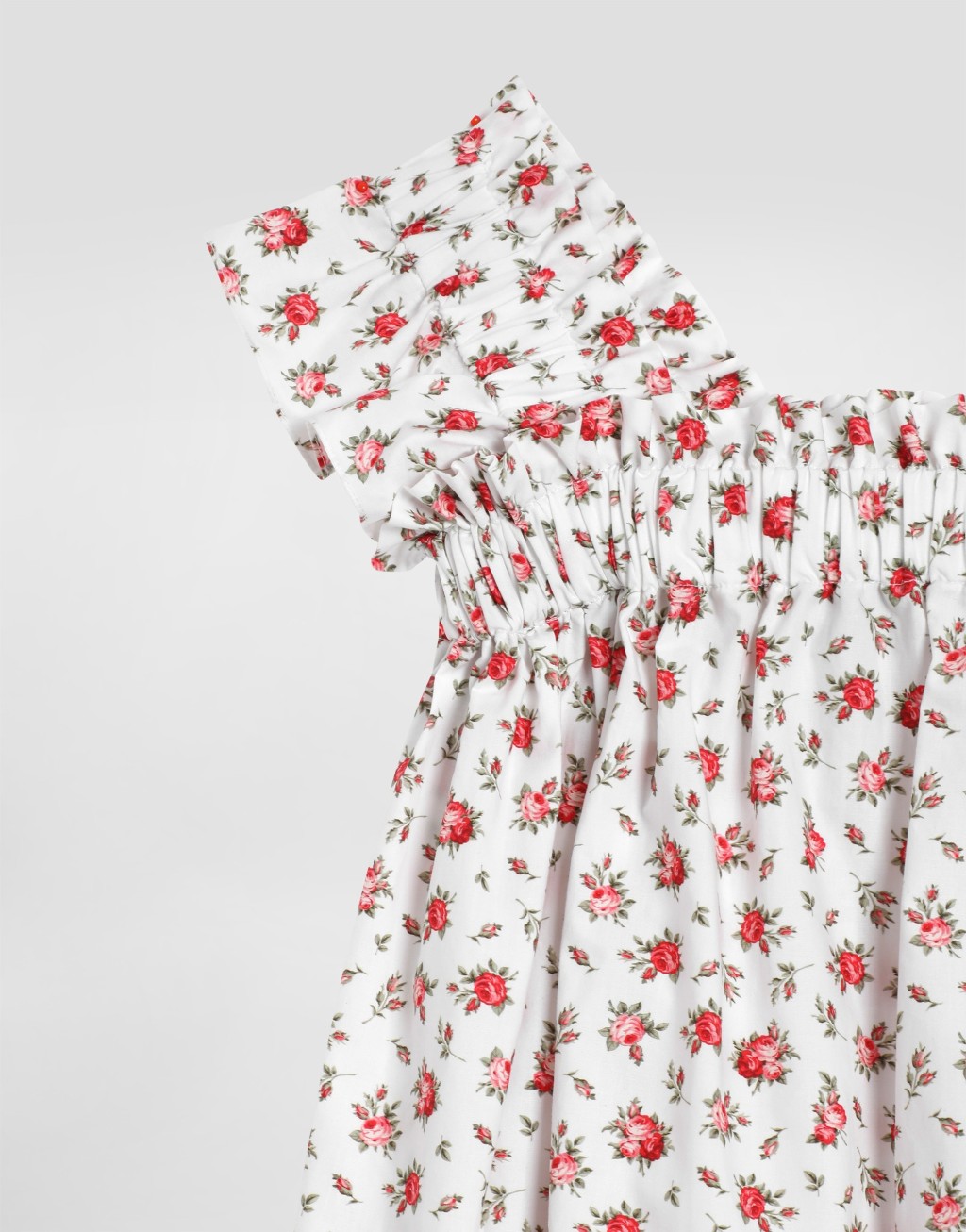 连衣裙 府绸 小玫瑰印花3