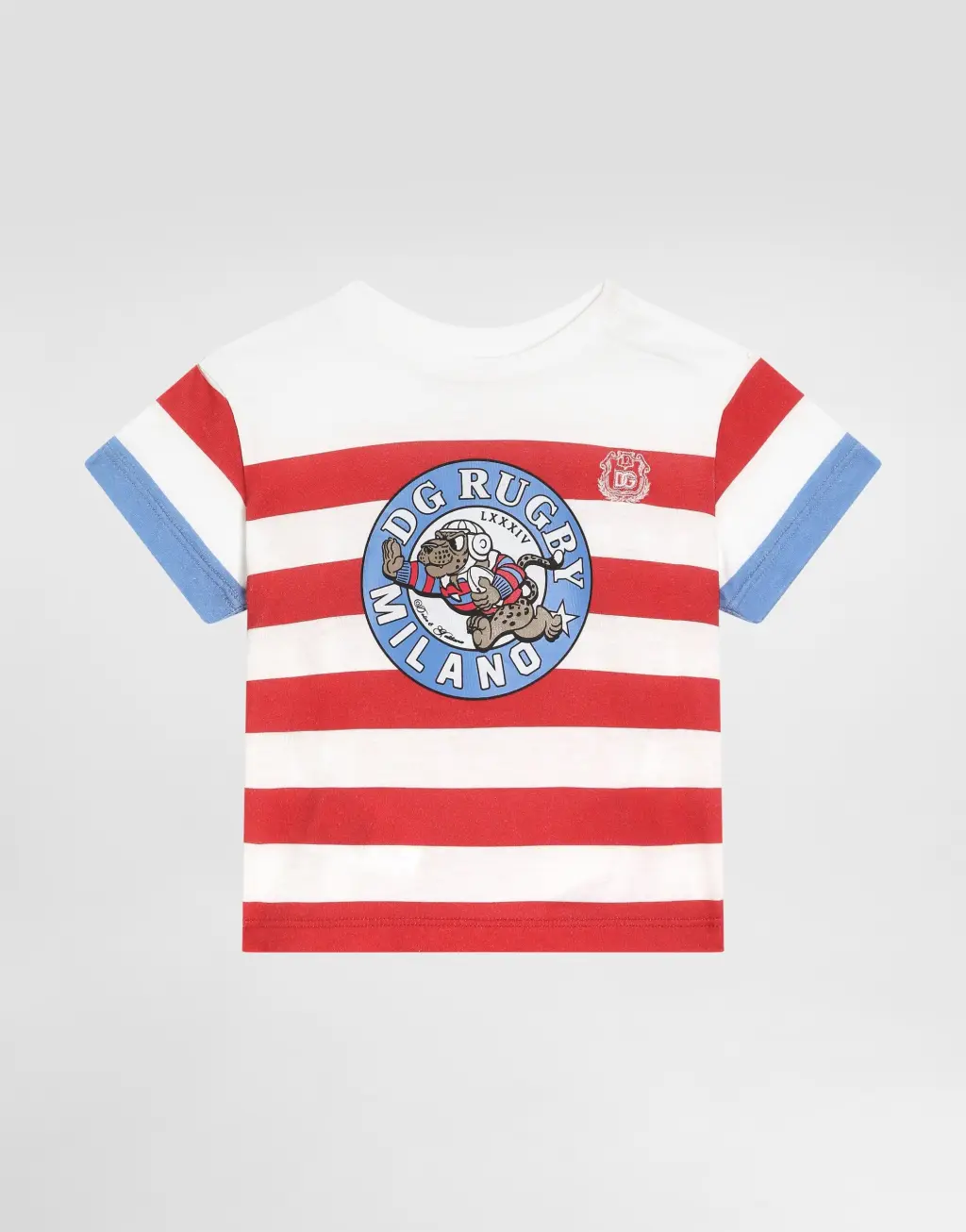 针织T恤 军事印花