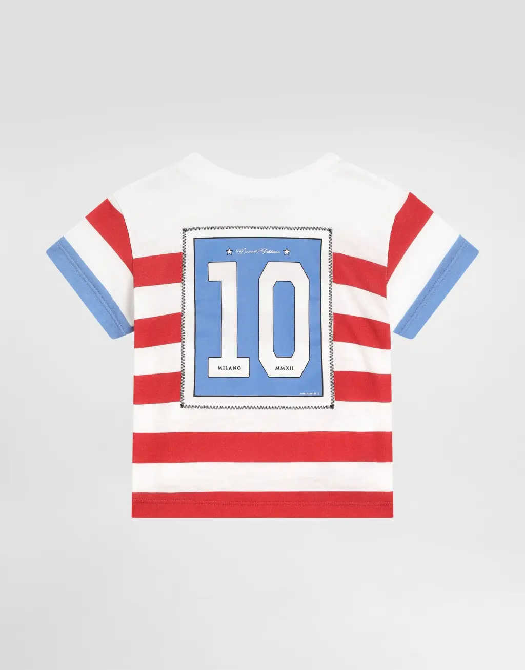 针织T恤 军事印花