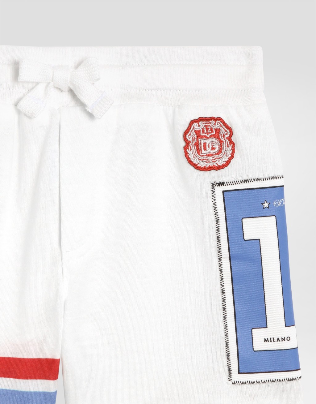 针织百慕大短裤 军装印花3