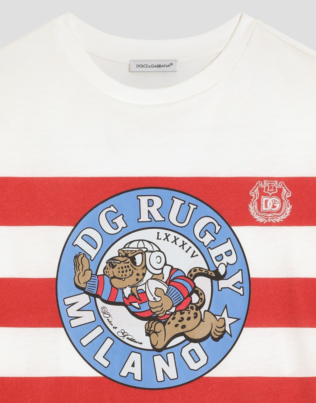 针织T恤 军装印花3