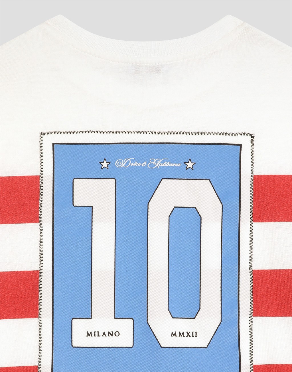 针织T恤 军装印花4