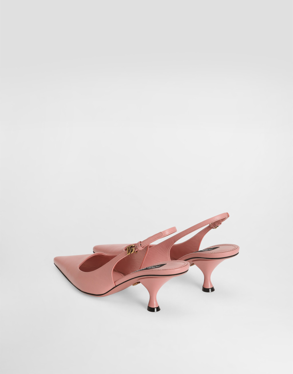 Lollo 后空鞋 小牛皮 亮面效果3