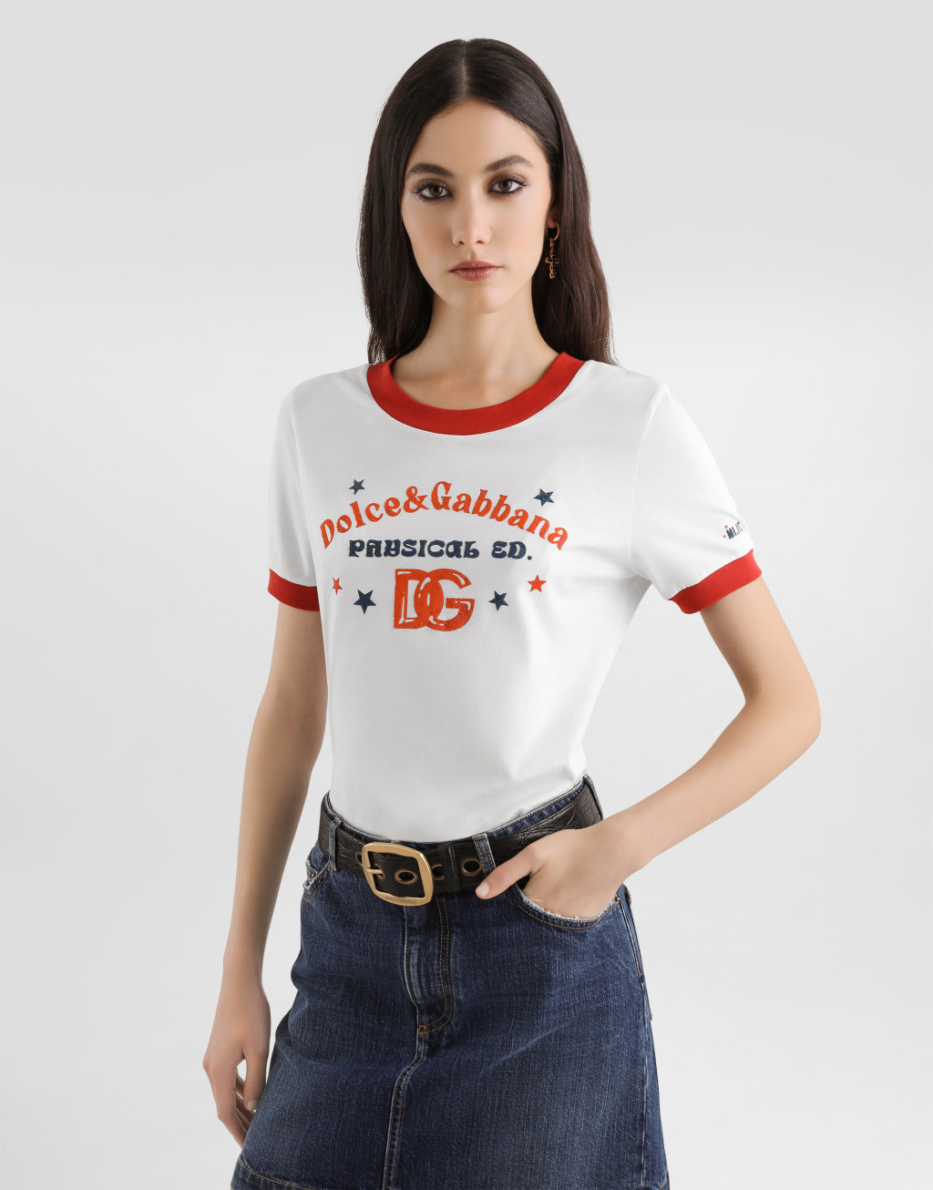 平纹针织T恤 印花4