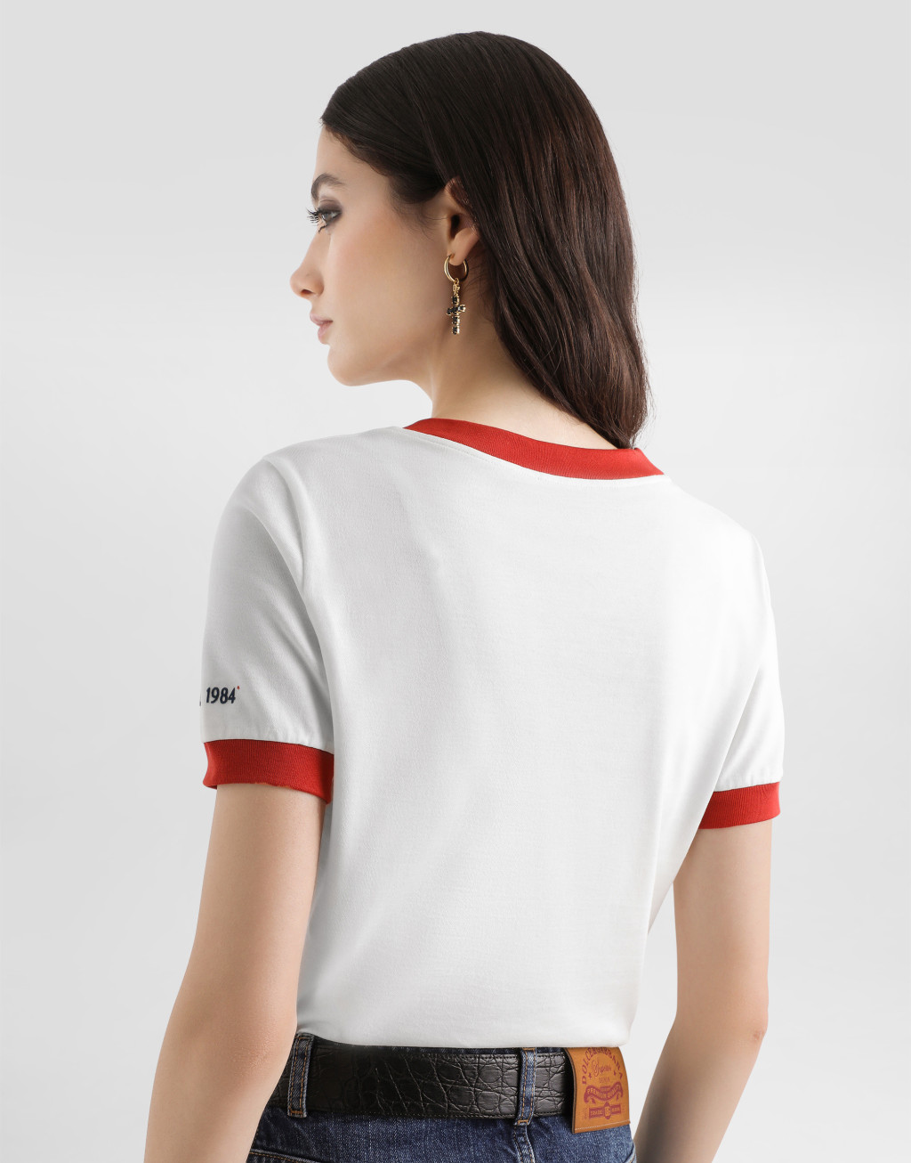 平纹针织T恤 印花6