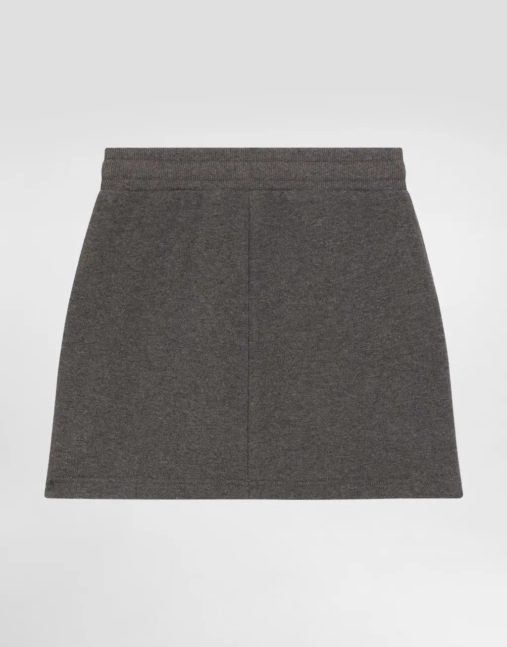 卫衣绒半身裙 标志印花