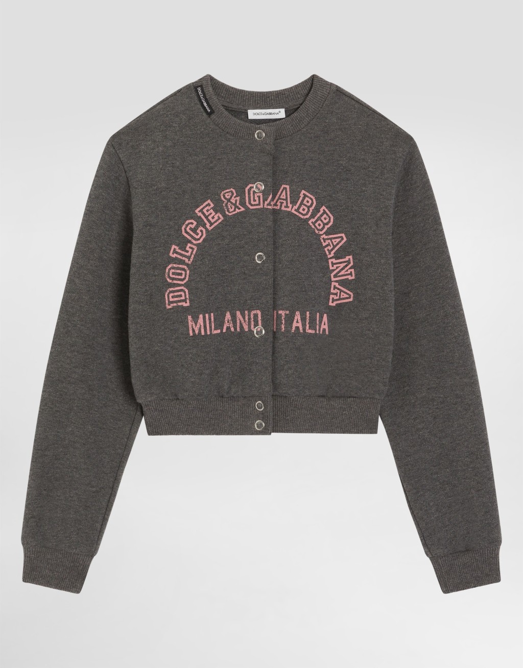 纽扣开襟卫衣 Dolce&Gabbana印花1