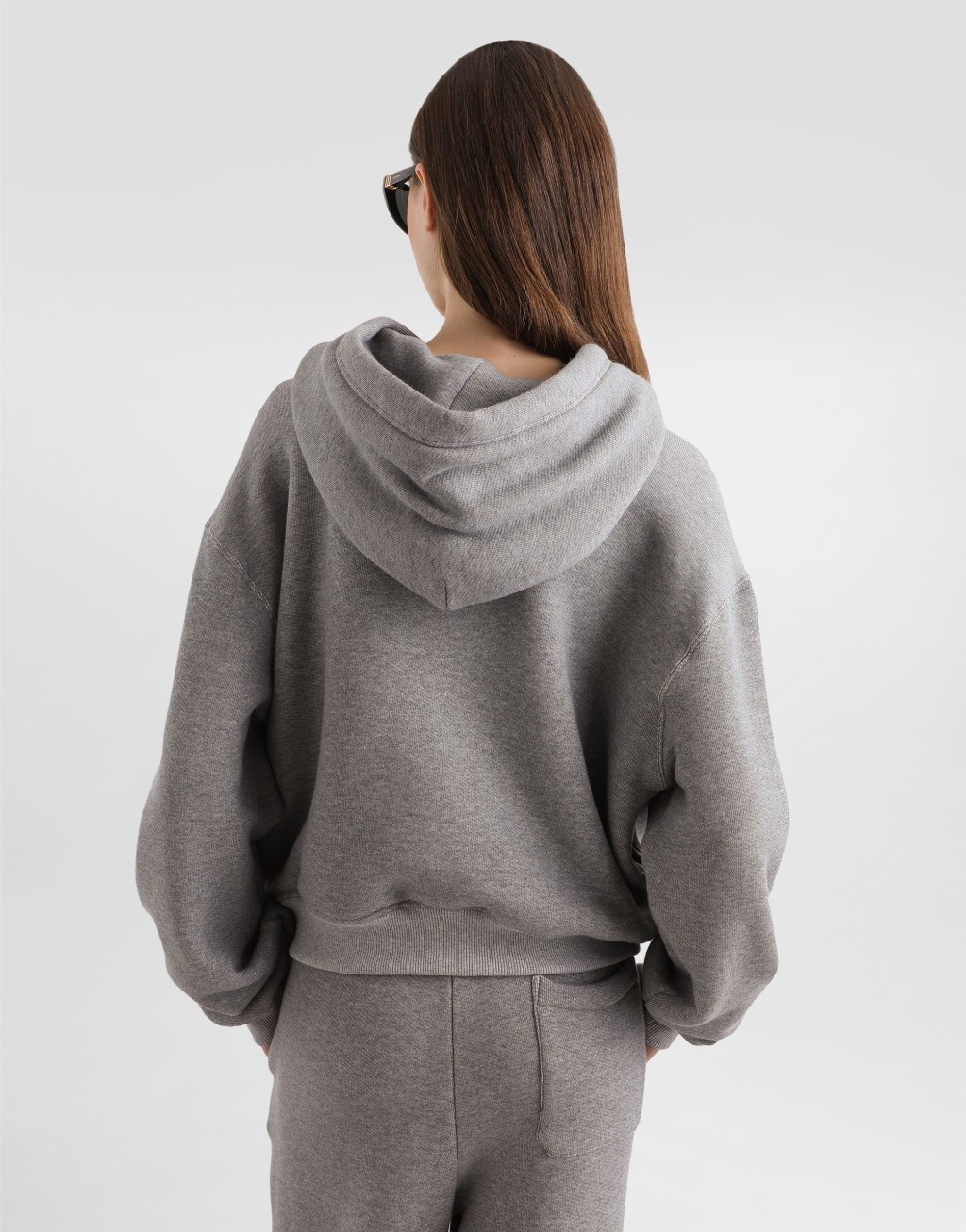 抓绒连帽卫衣饰以刺绣5