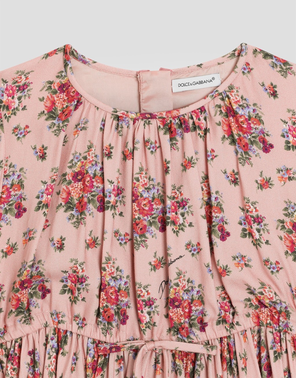 连衣裙 薄纱 小花束印花3