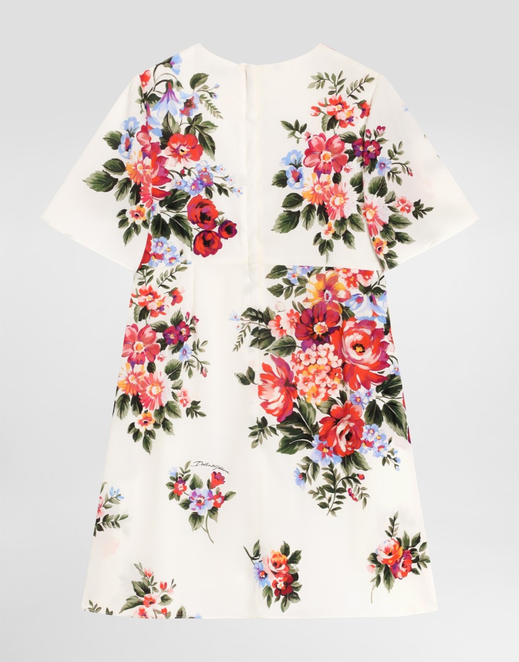 花束印花连衣裙2