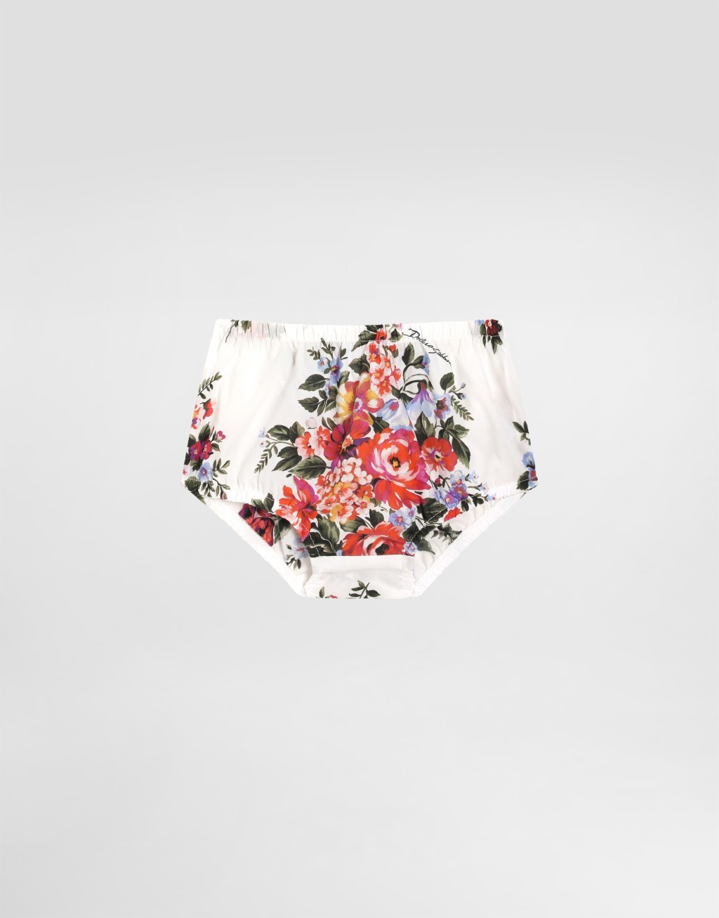 连衣裙轻盈府绸花束印花3