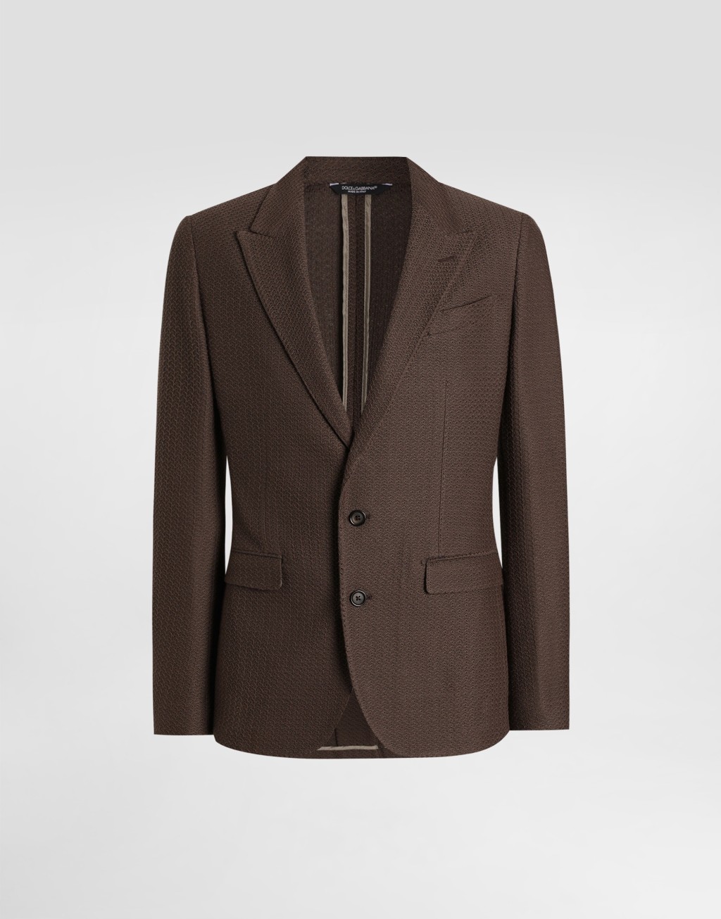 单排扣 Taormina 棉质针织夹克1