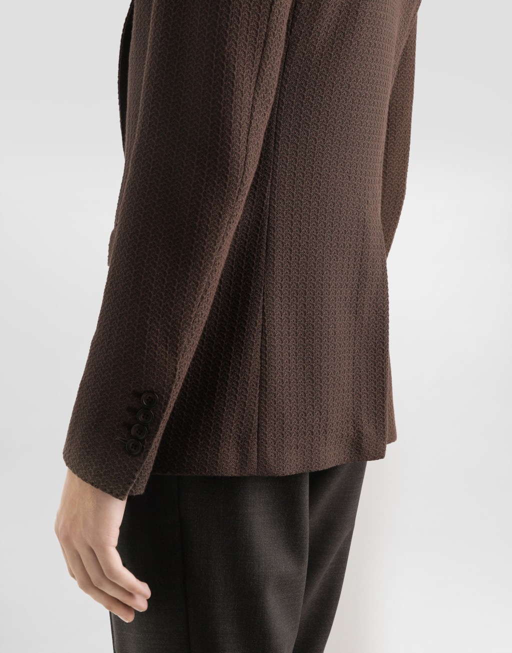 单排扣 Taormina 棉质针织夹克5