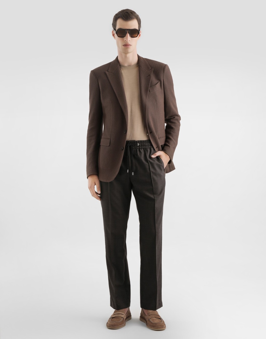 单排扣 Taormina 棉质针织夹克2