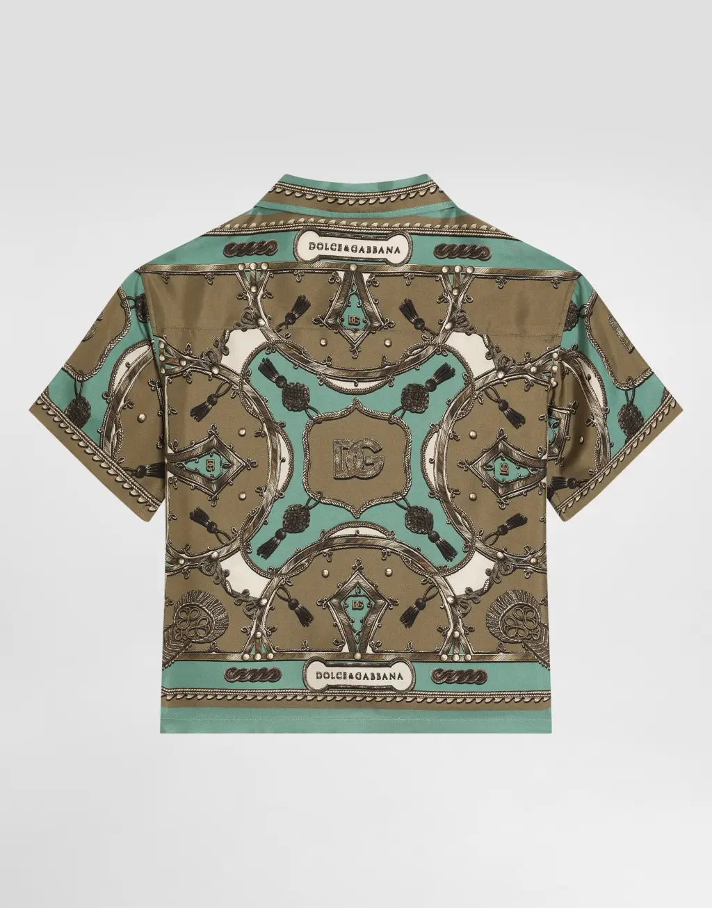 衬衫 水洗真丝斜纹 Cargo印花