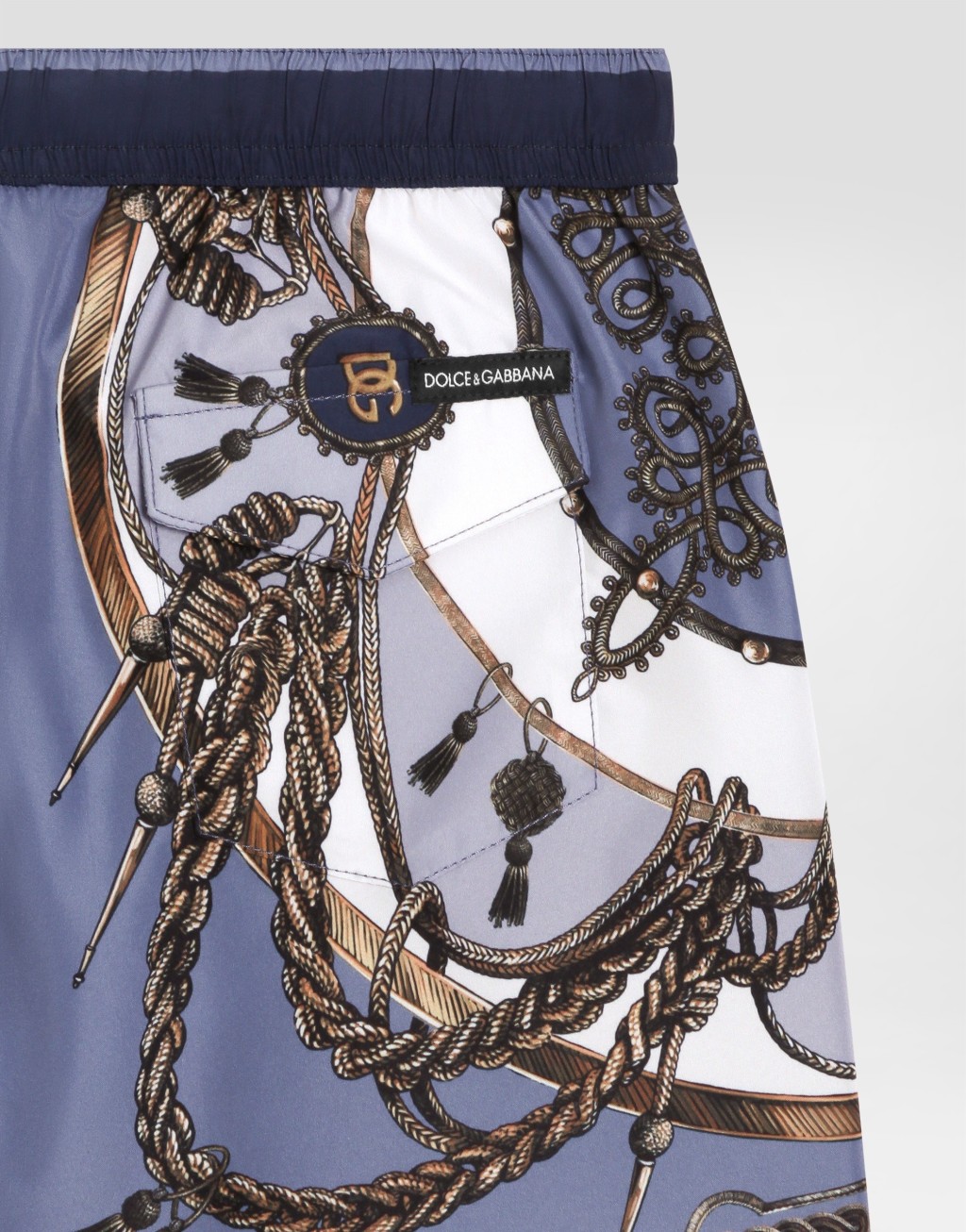 中长款尼龙印花泳裤4