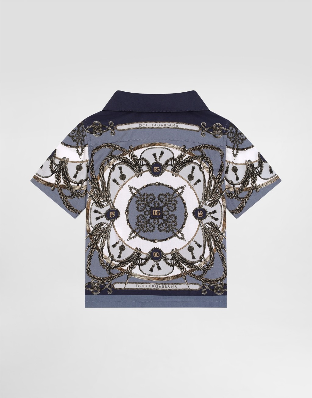 工装印花府绸衬衫2