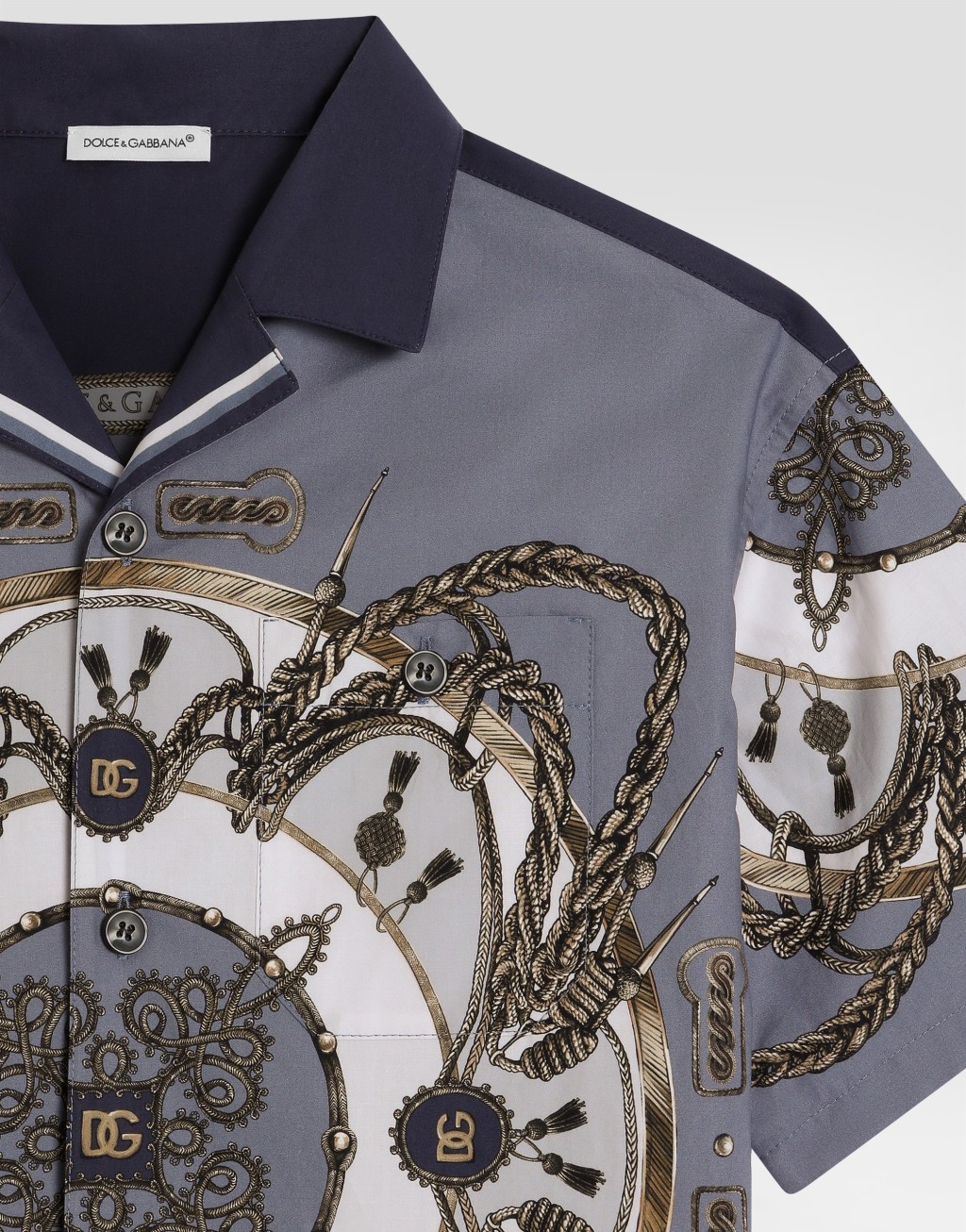 府绸衬衫 工装印花3