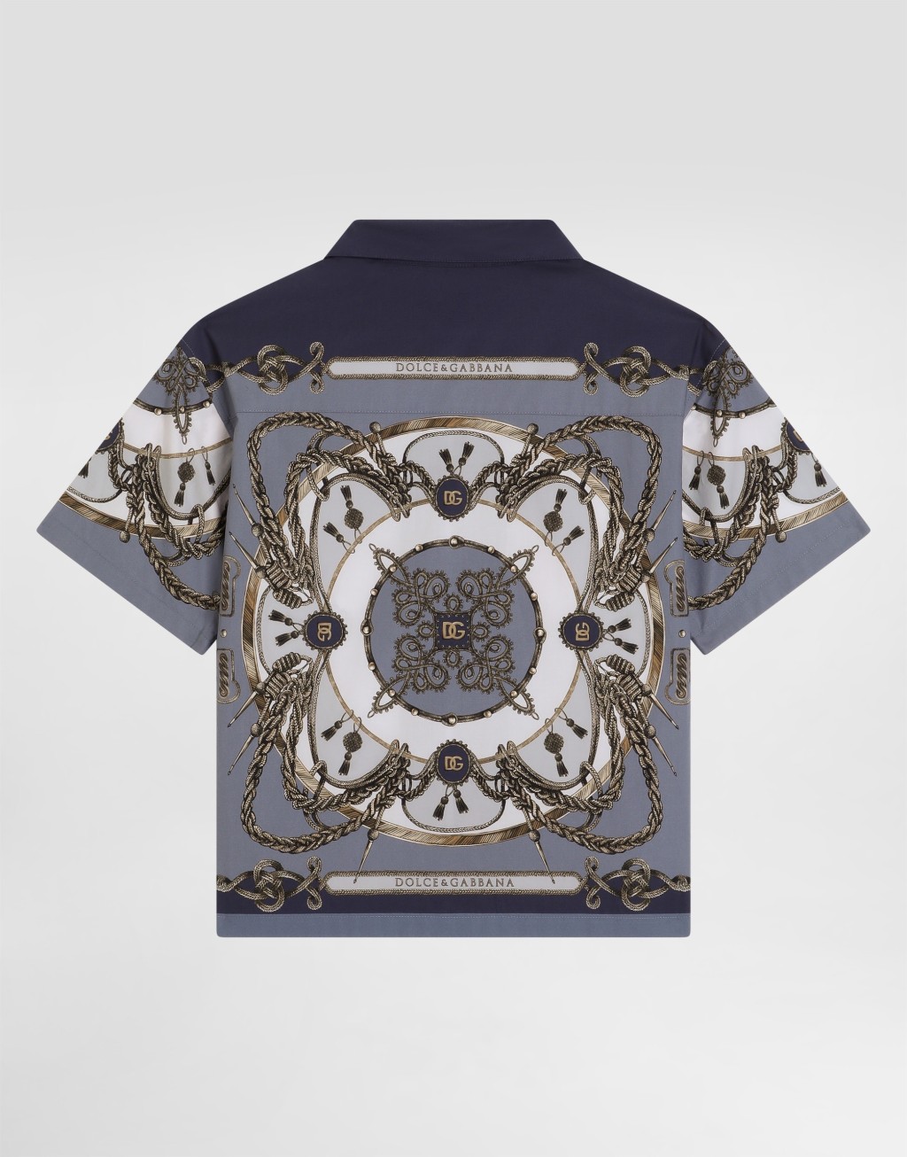 府绸衬衫 工装印花2