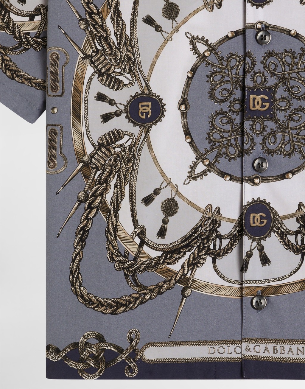 府绸衬衫 工装印花4