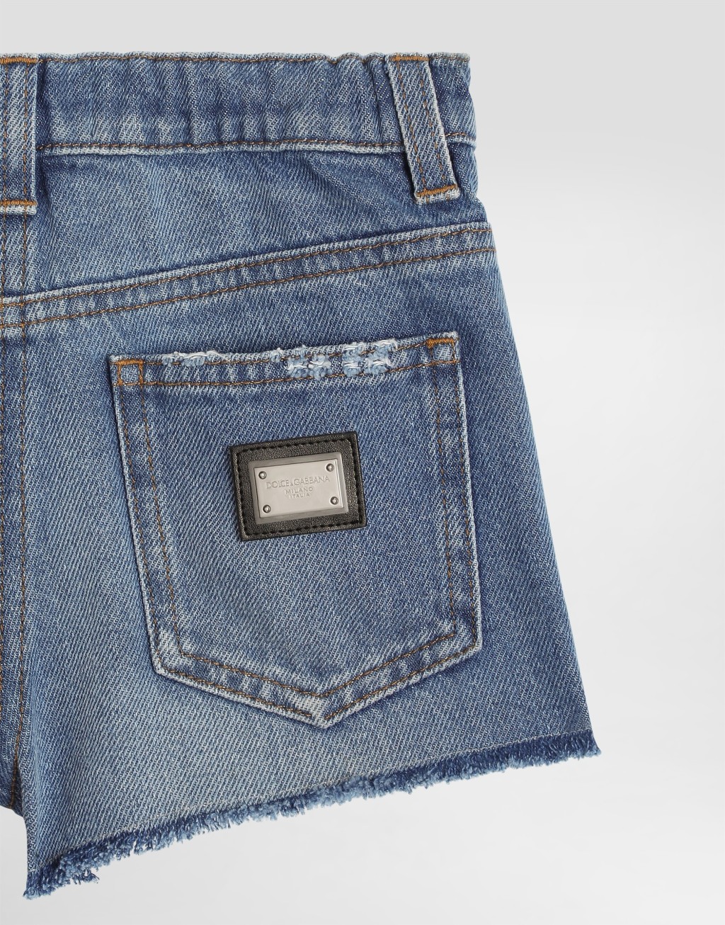 牛仔短裤 洗水效果4