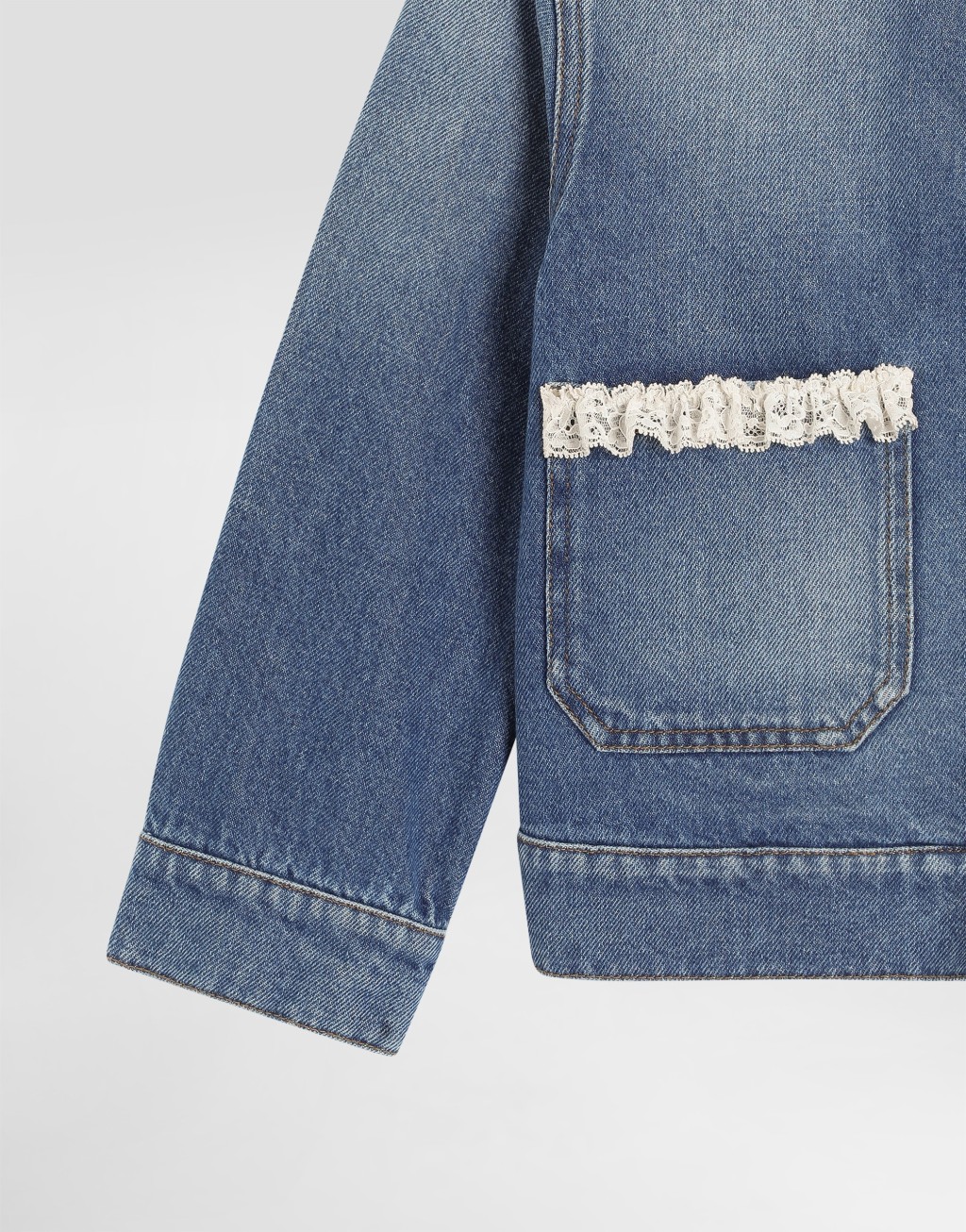 牛仔布夹克 印花3