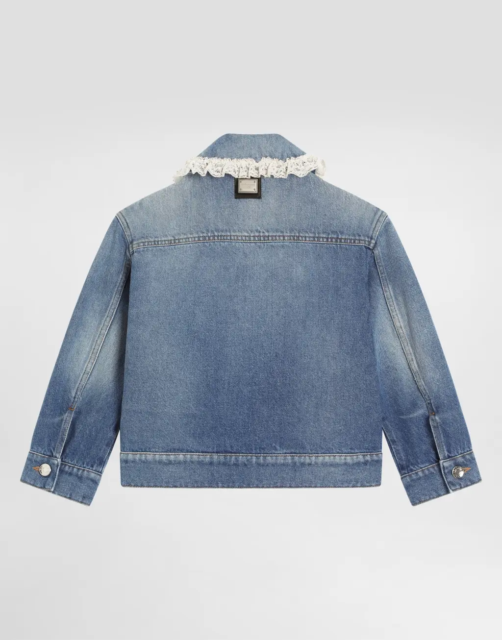 牛仔布夹克 印花