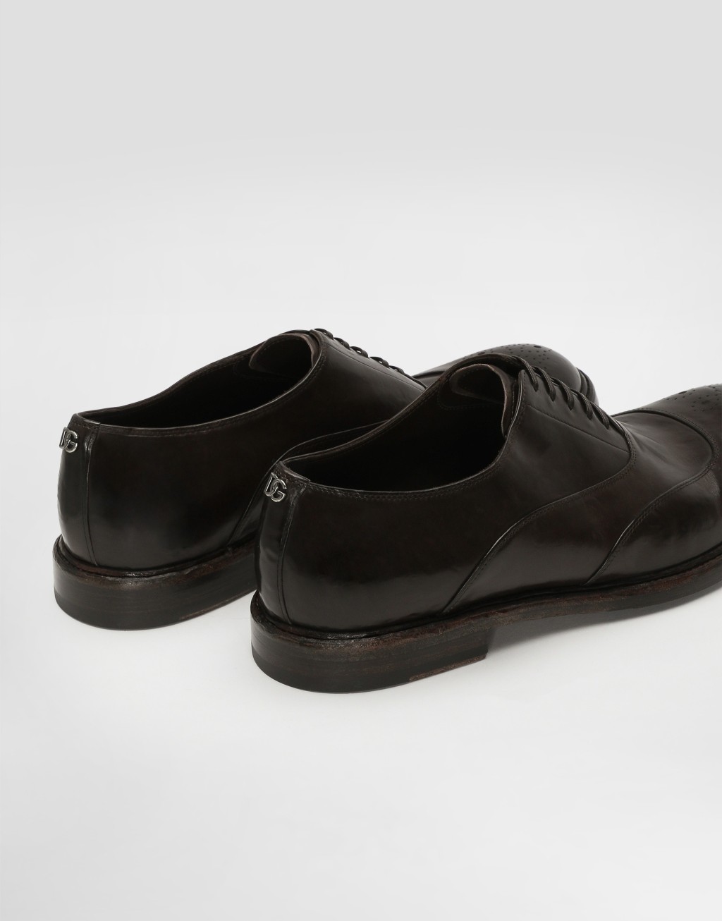 水洗小牛皮系带鞋5