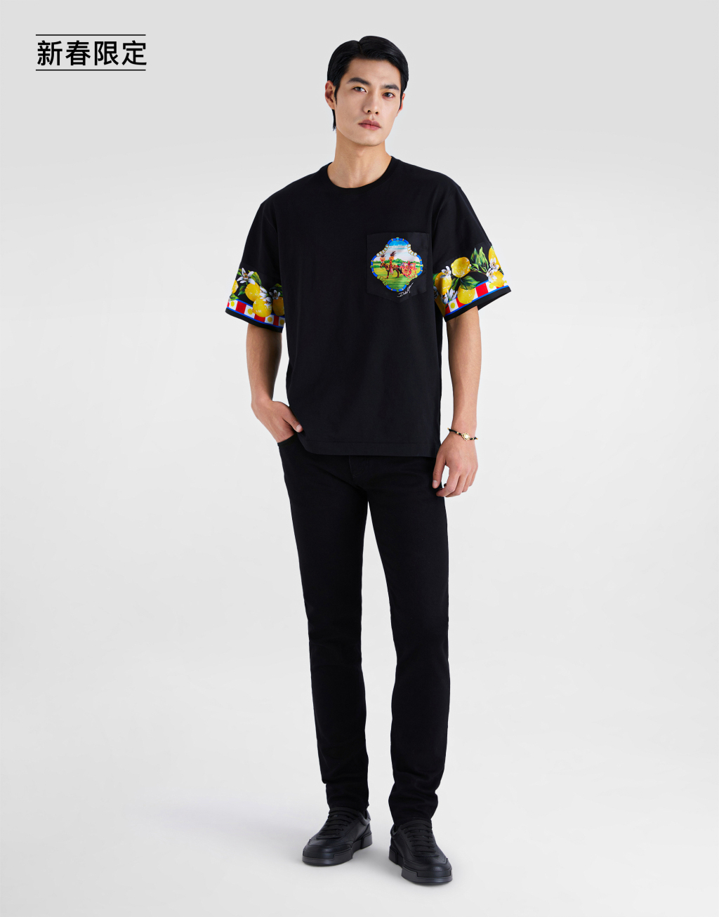 【新春限定】印花平纹针织 T 恤衫2