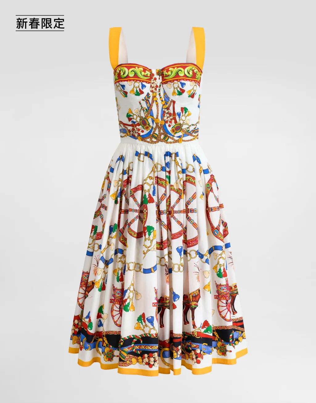 【新春限定】印花府绸连衣裙