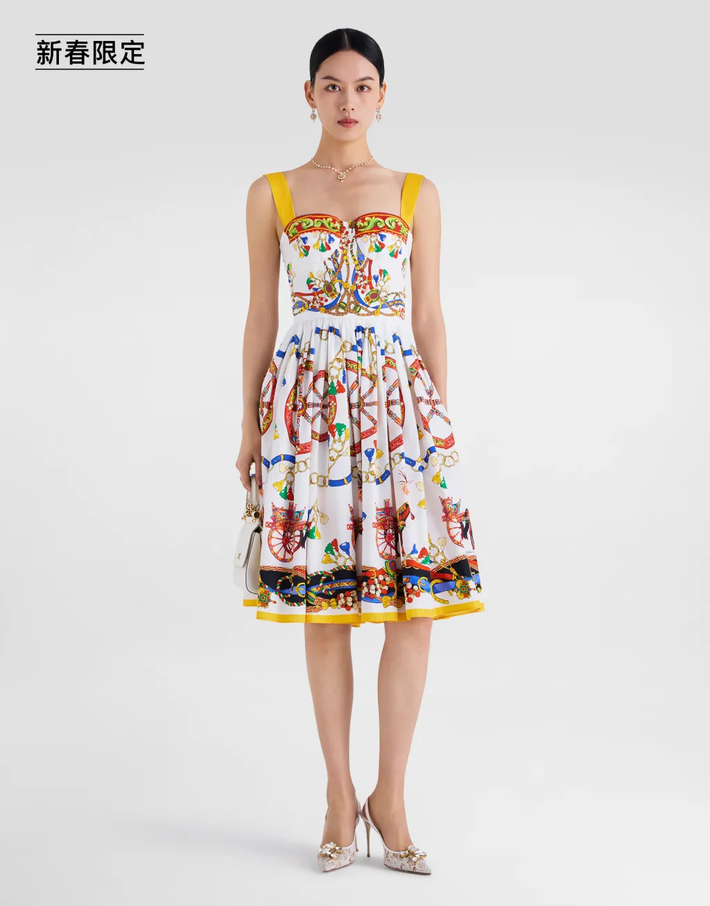 【新春限定】印花府绸连衣裙