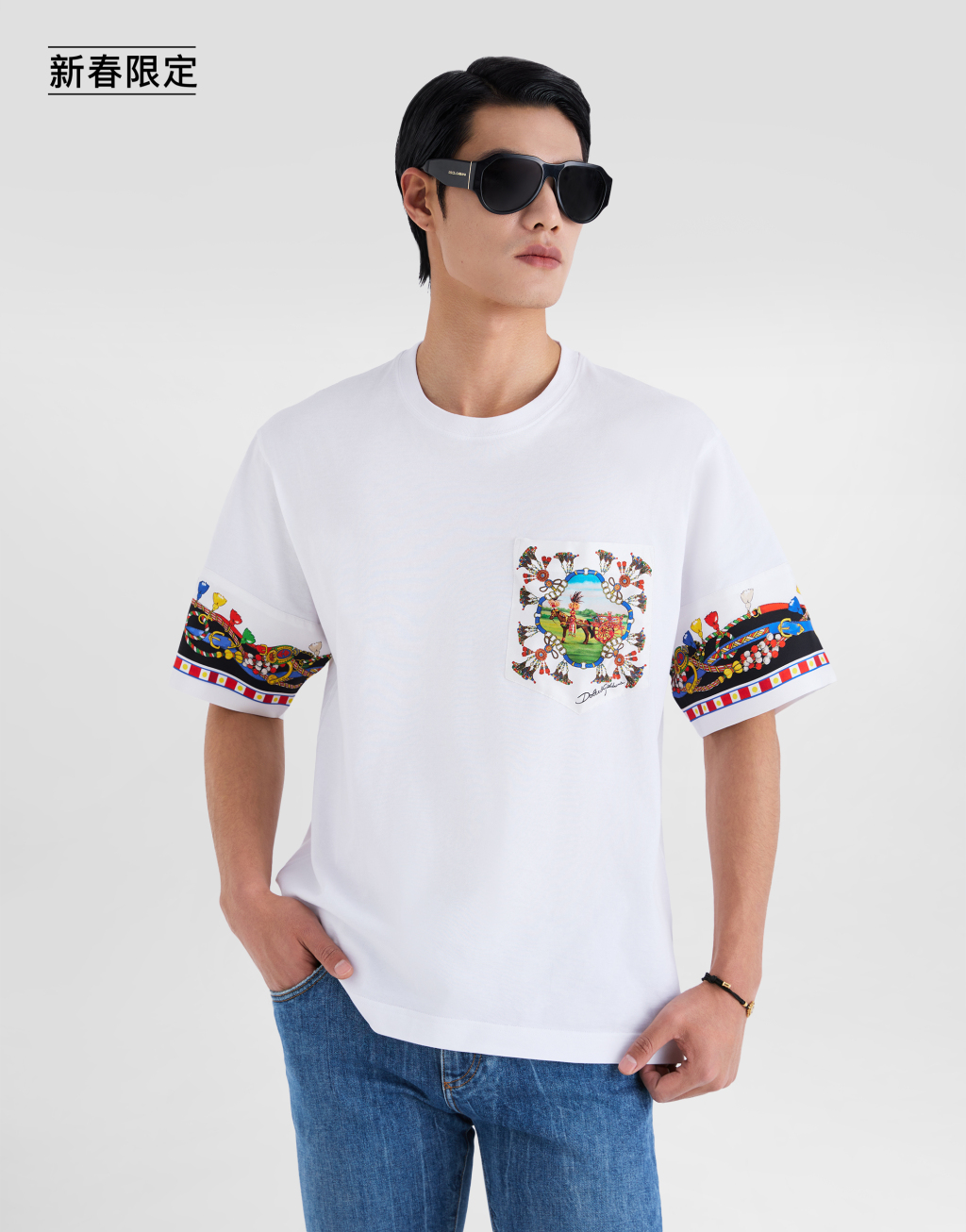 【新春限定】棉丝混纺印花 T 恤5