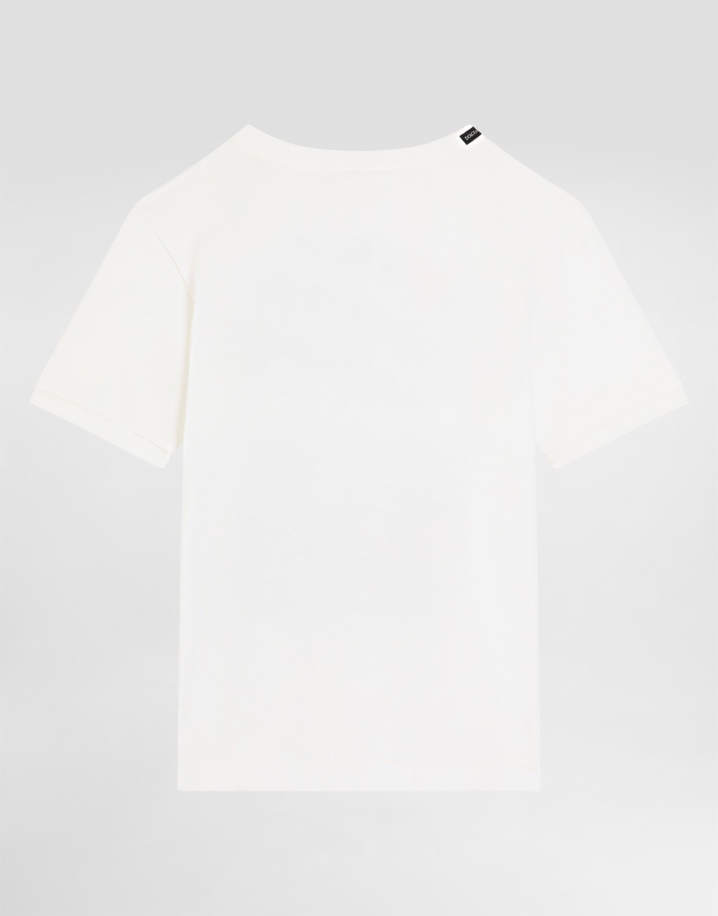 明信片印花弹力棉T恤2