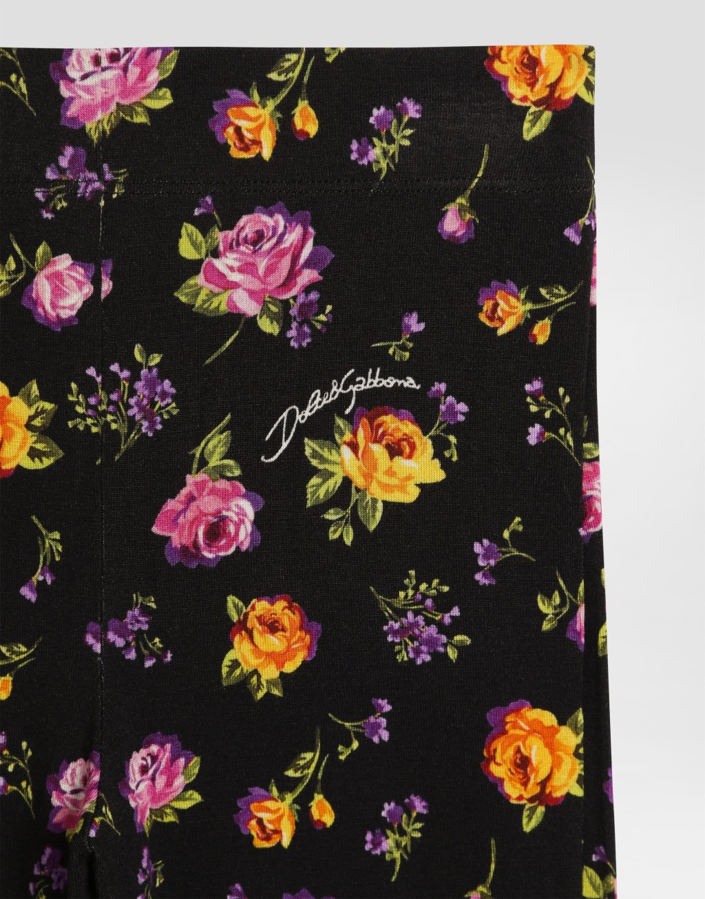 小花印花弹力棉长裤3